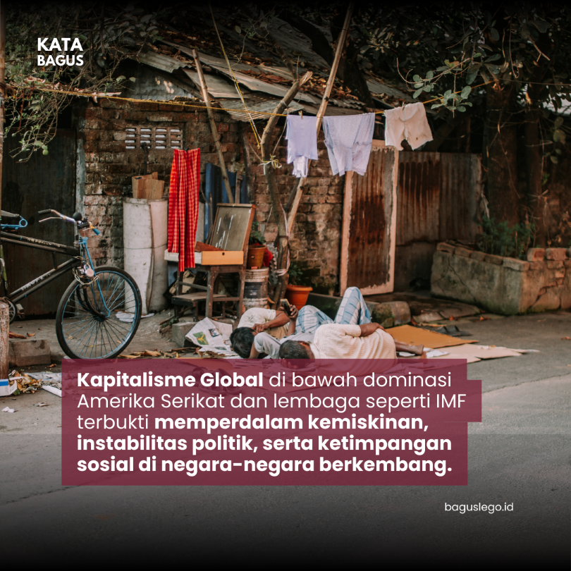 Kapitalisme global adalah ideologi yang gagal.